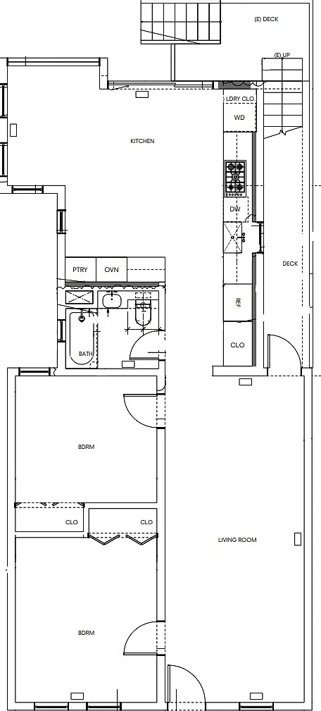 2 bed, 1040 sqft, $5,800 — Photo 2