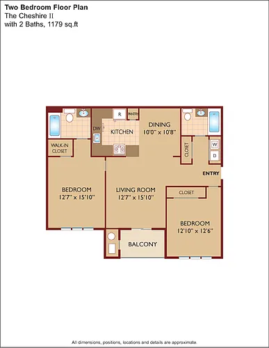 Floor plan $1.94/sq.ft. - New Cheshire II