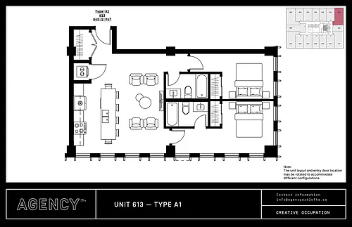 Floor plan 613