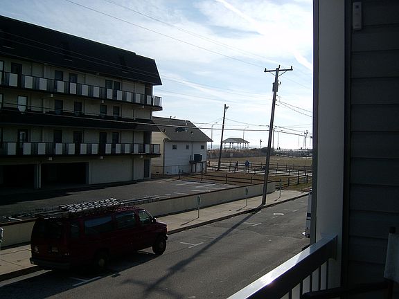 view from balcony