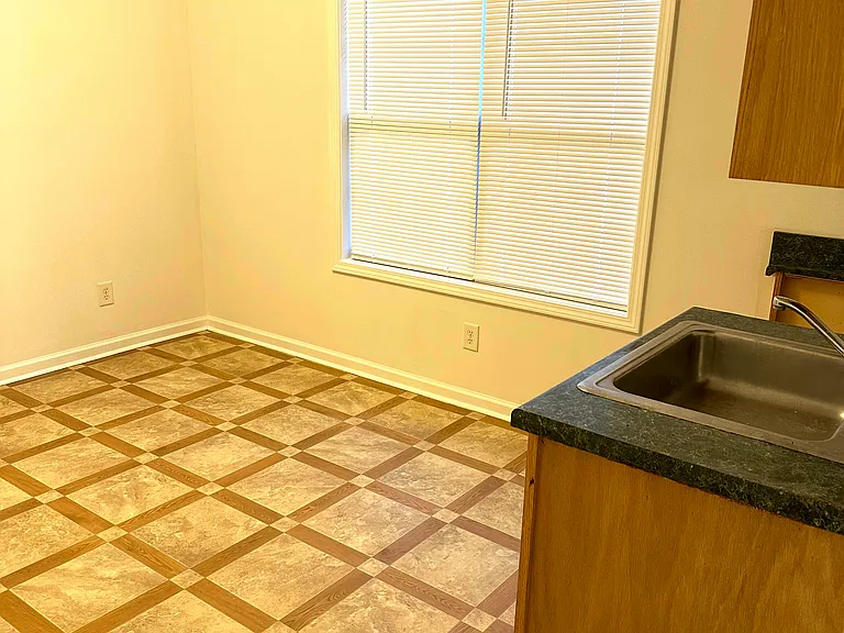 Downstairs Kitchen Area. Place for refrigerator and stove