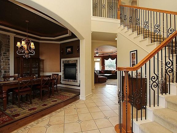 Beautiful Wrought iron stairway