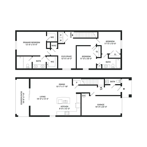 Floor plan Vale