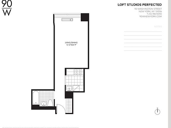 2nd image of 90 Washington St APT 20k