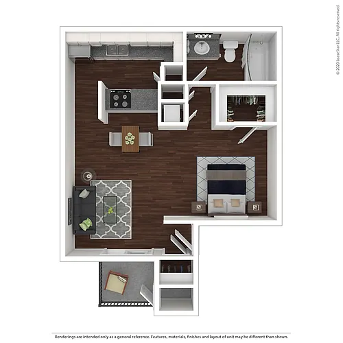 Floor plan Studio