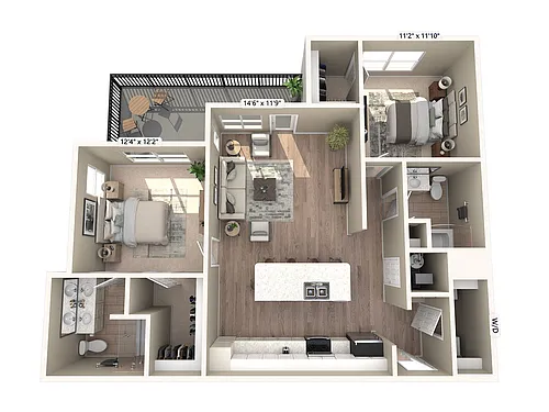 Floor plan The Sanctuary