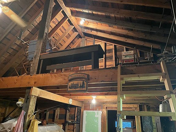 Ladder to Loft Area