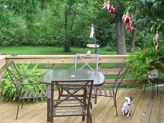 New deck that is used in summer