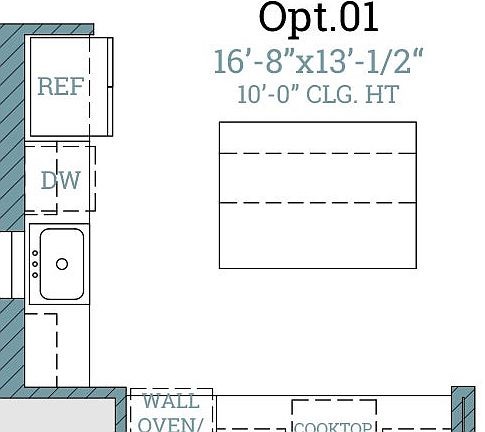 Optional Gourmet Kitchen