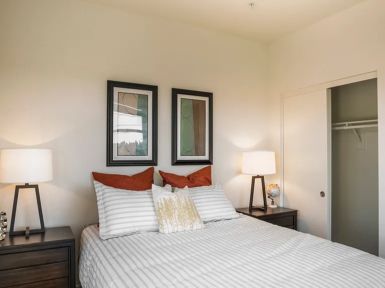 The Harrington furnished bedroom