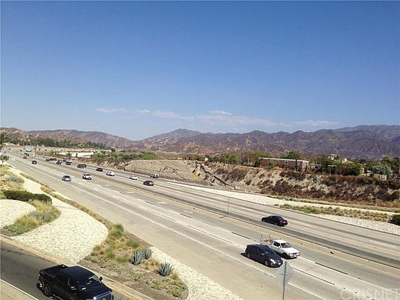 View from listed property over looking 14 Freeway.