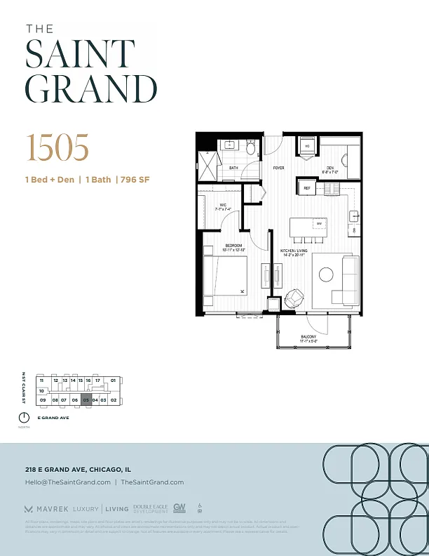 Floor plan 1505