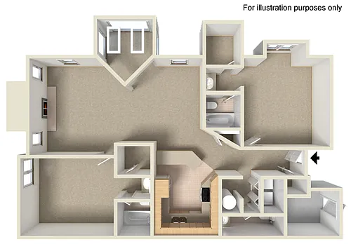 Floor plan B2 - B4