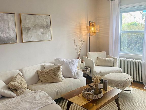 Living room with lots of natural light