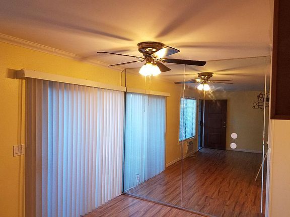 living room with wood floor