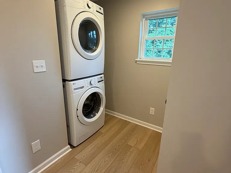 Full size washer and dryer