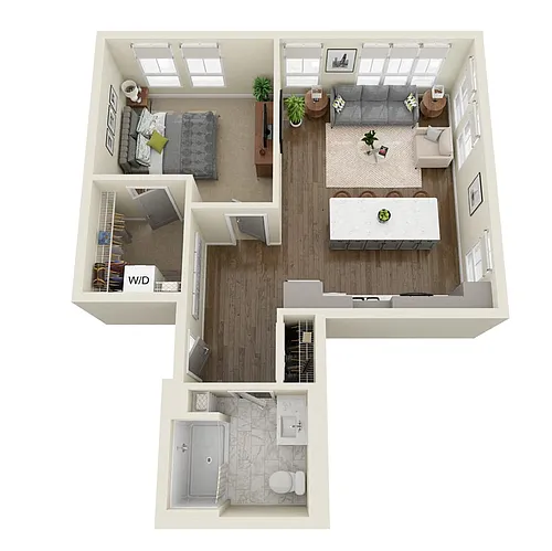 Floor plan Moore