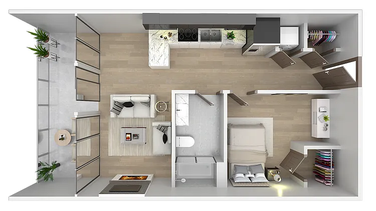 Floor plan A2