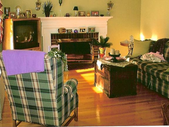 Living Room Gas Fireplace