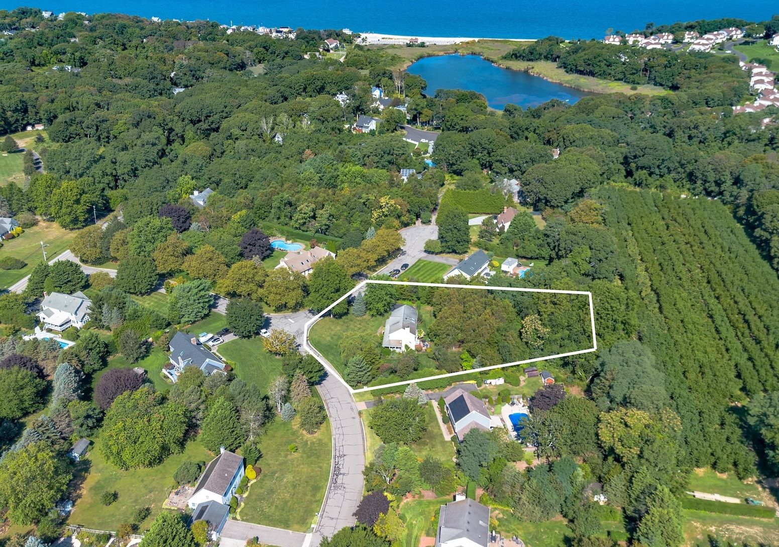 Set on .97 Acre with Room for Pool