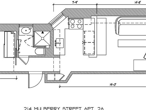 2nd image of 214 Mulberry St APT 2A
