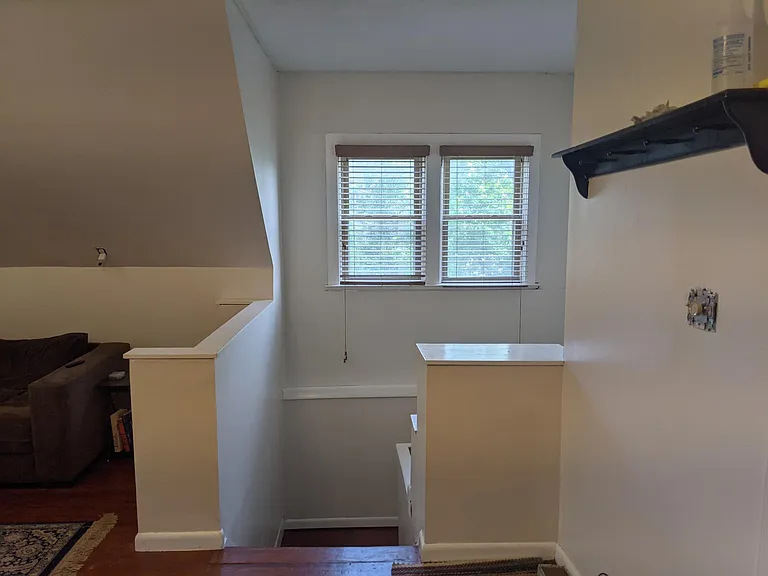 Entrance to third floor living space