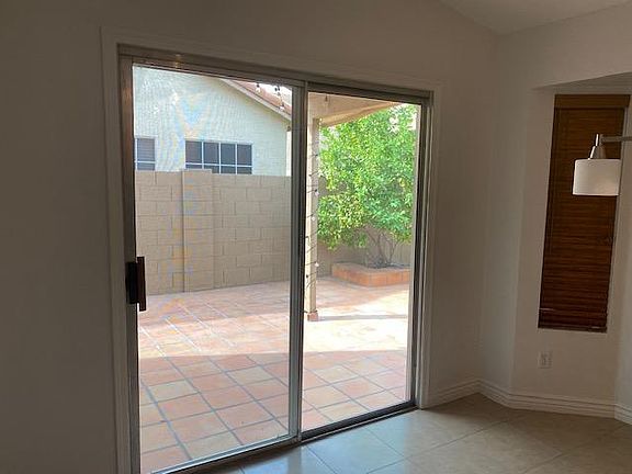 Kitchen entry to patio