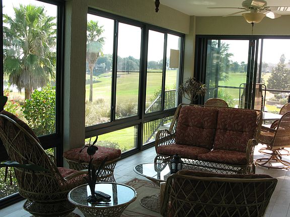 Glass enclosed lanai