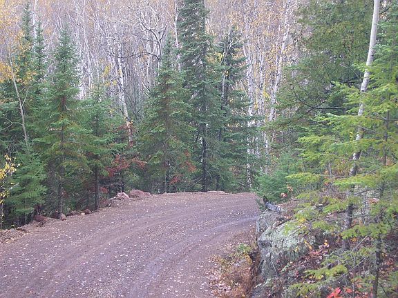 driveway to upper lots