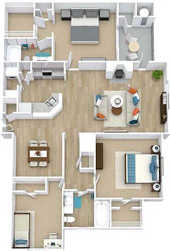 Floor plan The Cedar