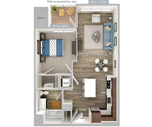 Floor plan A1-720-754