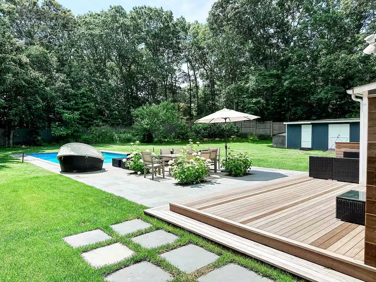 A Hamptons Summer Retreat with Pool & Privacy — Photo 3