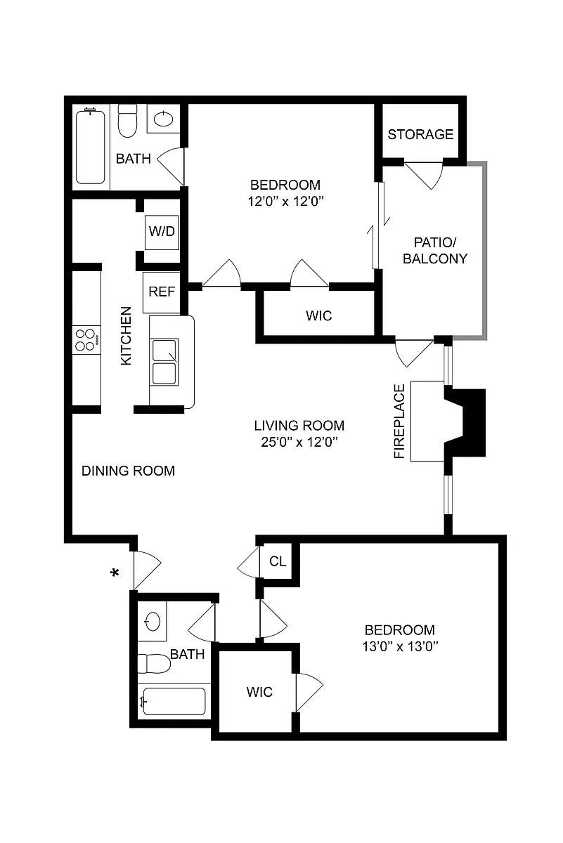 Floor plan B2