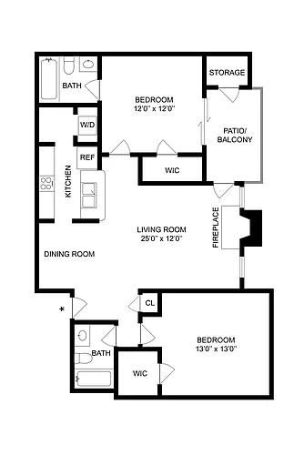 Floor plan B2