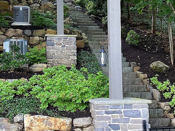 Exterior stairs