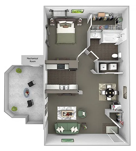 Floor plan A2 (Oryx)