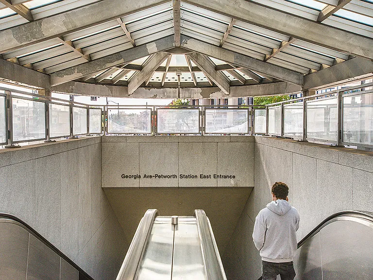 Nearby Petworth metro station