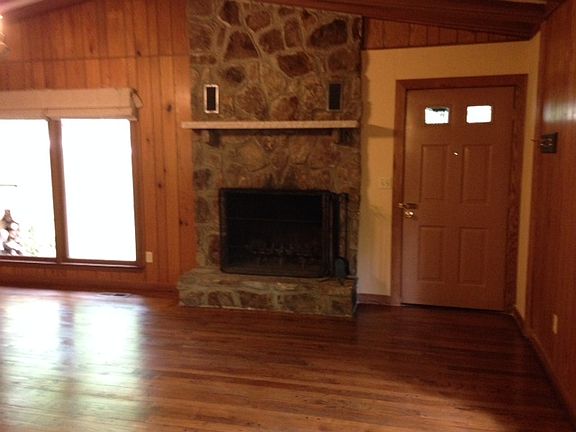 Stone Fireplace