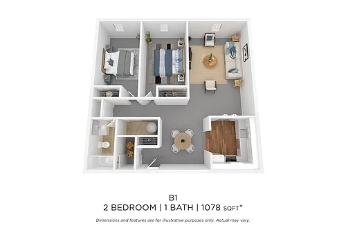 Floor plan B1