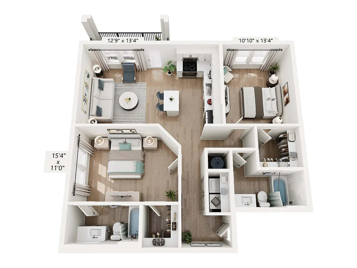 Floor plan B1 120
