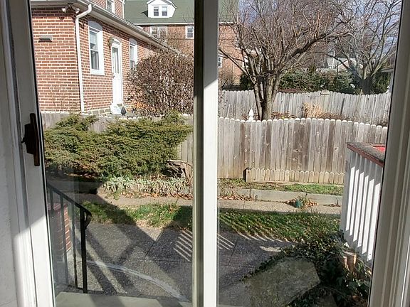 enclosed area in back of house (makes a fantastic greenhouse!)