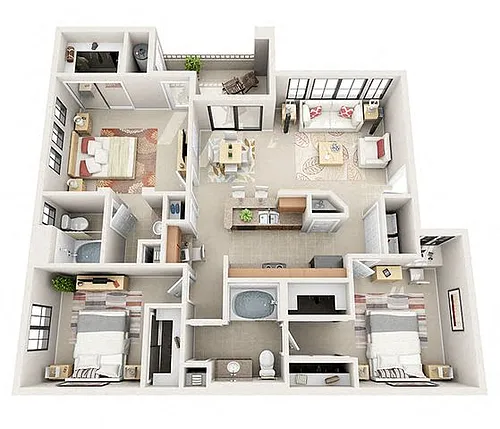 Floor plan Westminster