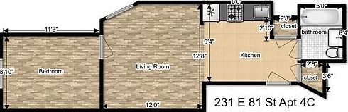 5th image of 231 E 81st St APT 4C