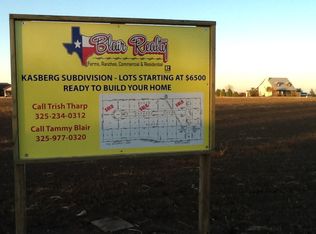 Fm 1692 #15-4, Miles, TX 76861