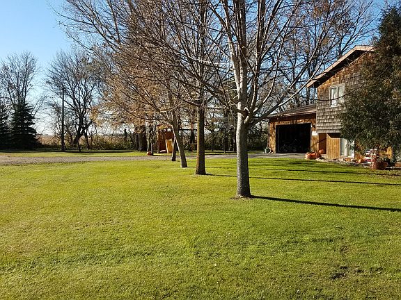 Large front yard