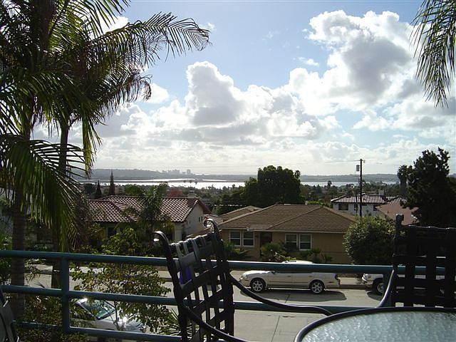 View of Mission Bay from Patio 