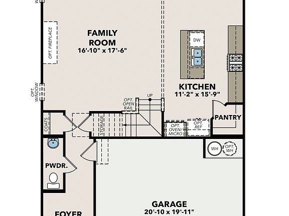 The Grace Main Floor Plan