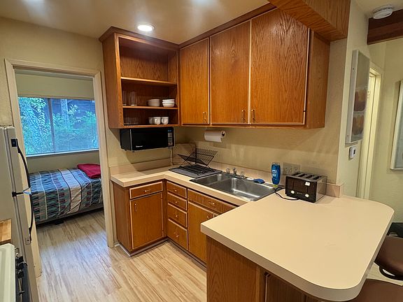 Fully stocked kitchen