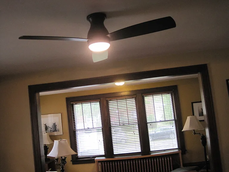 Ceiling Fan in Living Room