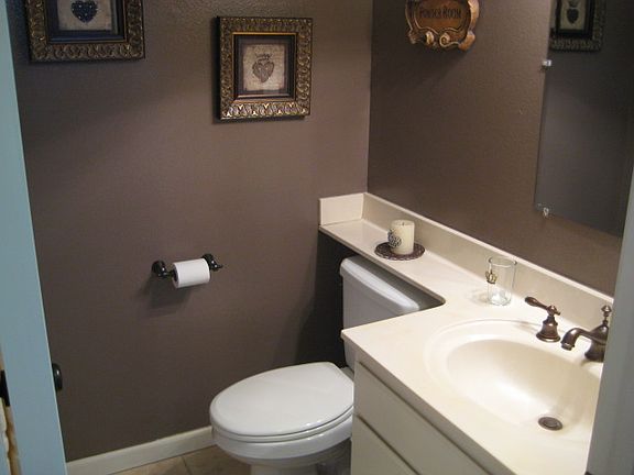 1/2 Bath on 1st Floor